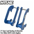 H-TUNE 4x4 Accesorios Rear Comfort G-Shackle Extended 2 Inch Lift Kits for Hilux Vigo 2005-2014 / REVO 2.8 Liter Engine 2015+