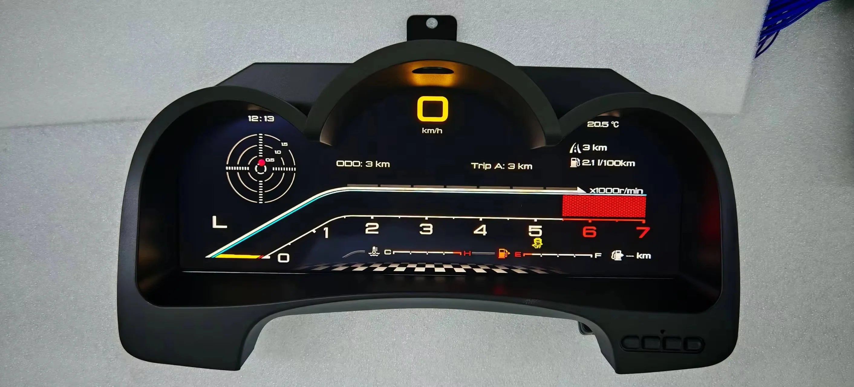 Digital Cluster For Toyota Hilux 2005 2007 2008 2009 2010 2011 2012 2013 Virtual Cockpit Speed Meter Car Dashboard Instrument