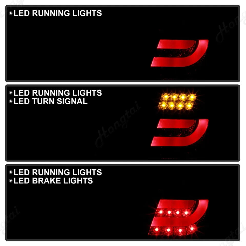 Pair Taillight assembly For 2001-2014 BMW 3 Series E46 318i 320 325 LED Modify the brake lights, reverse the lights，turn signal