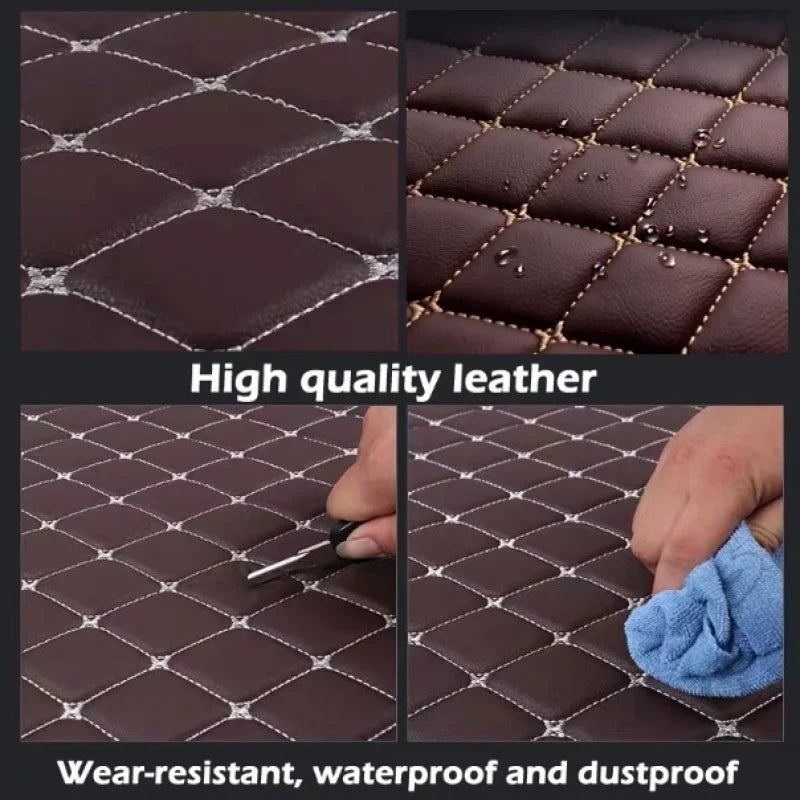 Custom For Nissan Patrol Y61 Y62 Y63 2012-2025-2026 Car Floor Mats Carpet Rugs Foot Pads Interior All-Weather Waterproof
