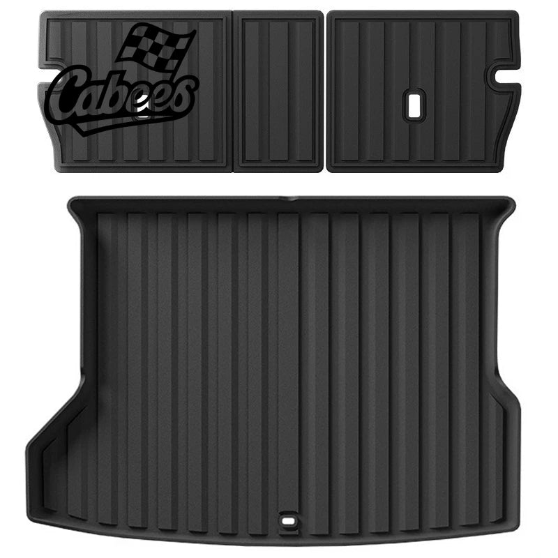 For BYD Leopard 7 Titanium 7 Car Floor Mats Waterproof  All Weather 3D TPE Rubber Anti-dust Dustproof Trunk Mat Accessories