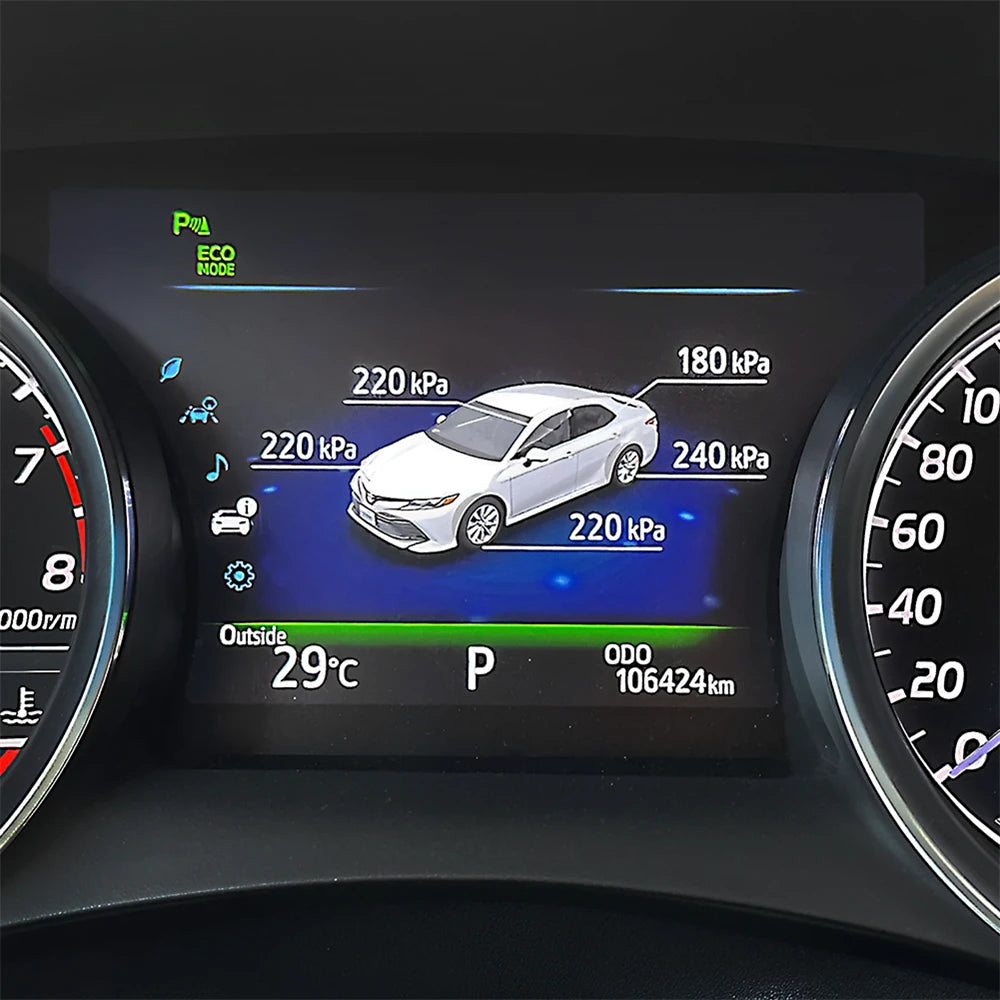 For Toyota Camry 2018-2023 TPMS Tire Digital LCD Display Auto Security Alarm Tyre Pressure Monitor System Camry 2019 2020 2021
