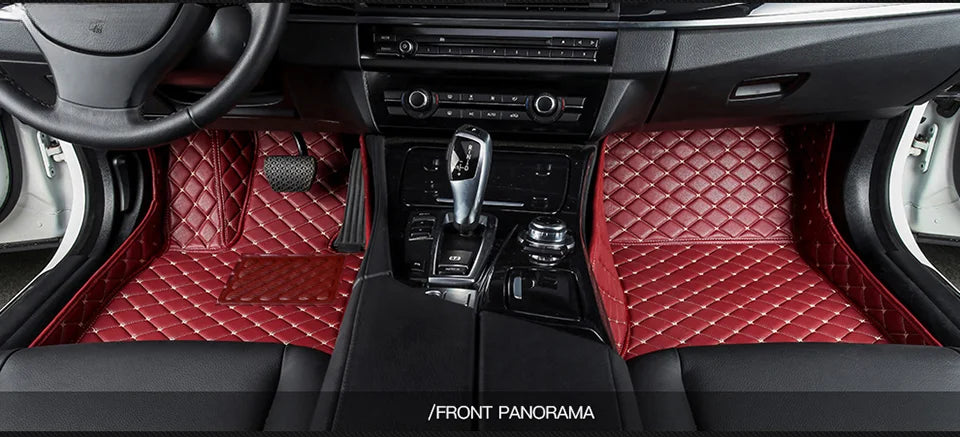 Custom For Nissan Patrol Y61 Y62 Y63 2012-2025-2026 Car Floor Mats Carpet Rugs Foot Pads Interior All-Weather Waterproof