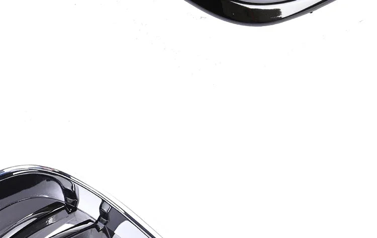 Front Bumper Lower Kidney Inside Grills Ventilation M Style Chrome Design Grille Facelift For BMW 5 Series E39 1997 -2003 LCI