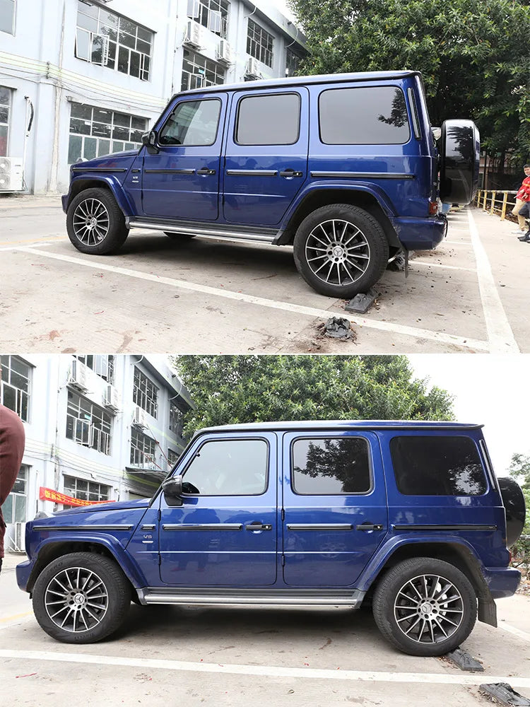 10 Pcs/Set ABS Car Side Door Body Molding Strips Cover Trim For Mercedes Benz G Class W464 2019-2025 Car Exterior Accessories