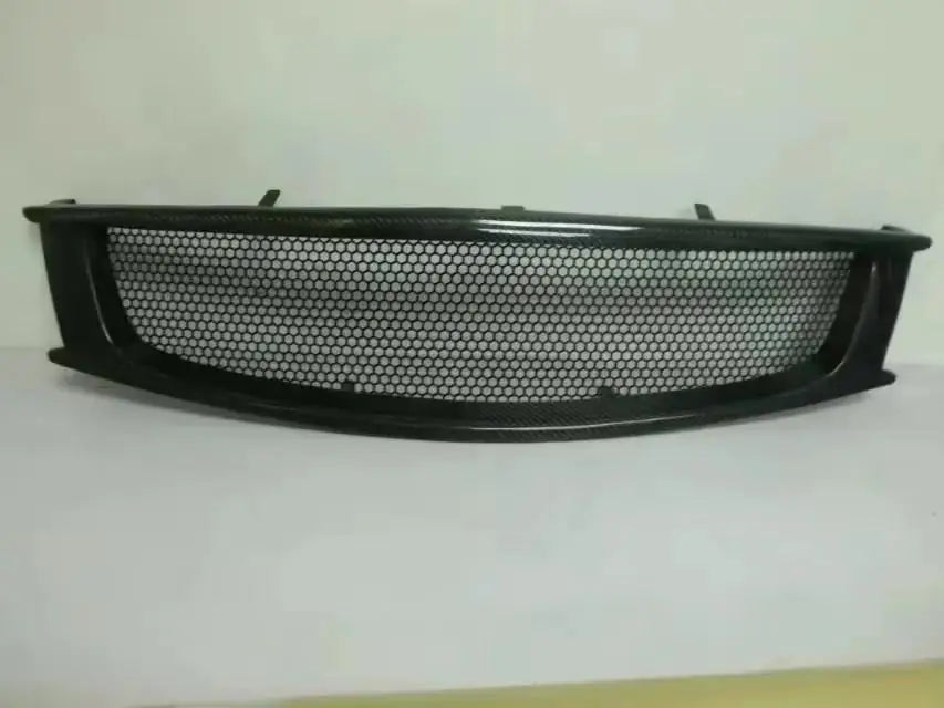 Product Customization Luxury Comfort Carbon Fiber Front Grill Cover forInfiniti G37 Coupe 2013 Fitting Rear Bumper Carbon Black