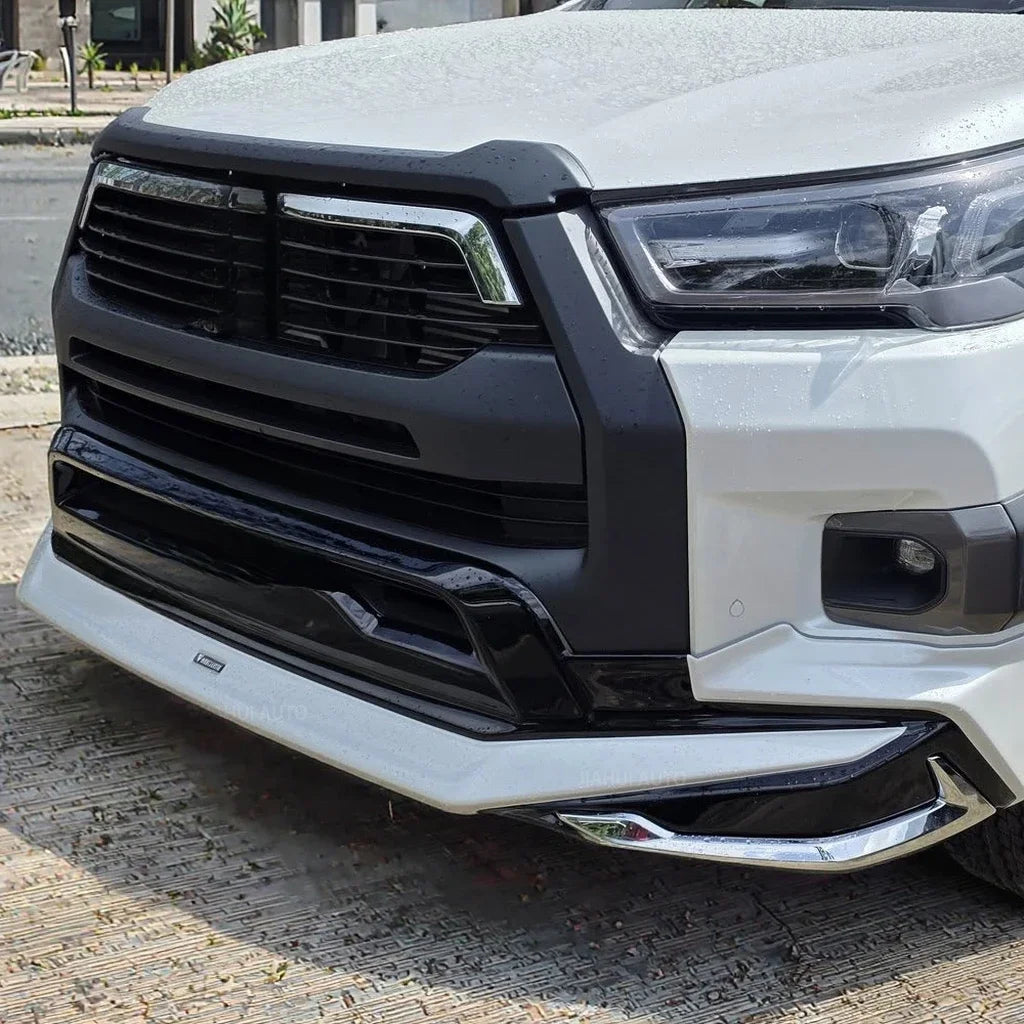 /High Quality Hilux Revo Rocco Rogue 2020-2023 Front Bumper Lip Body Kit