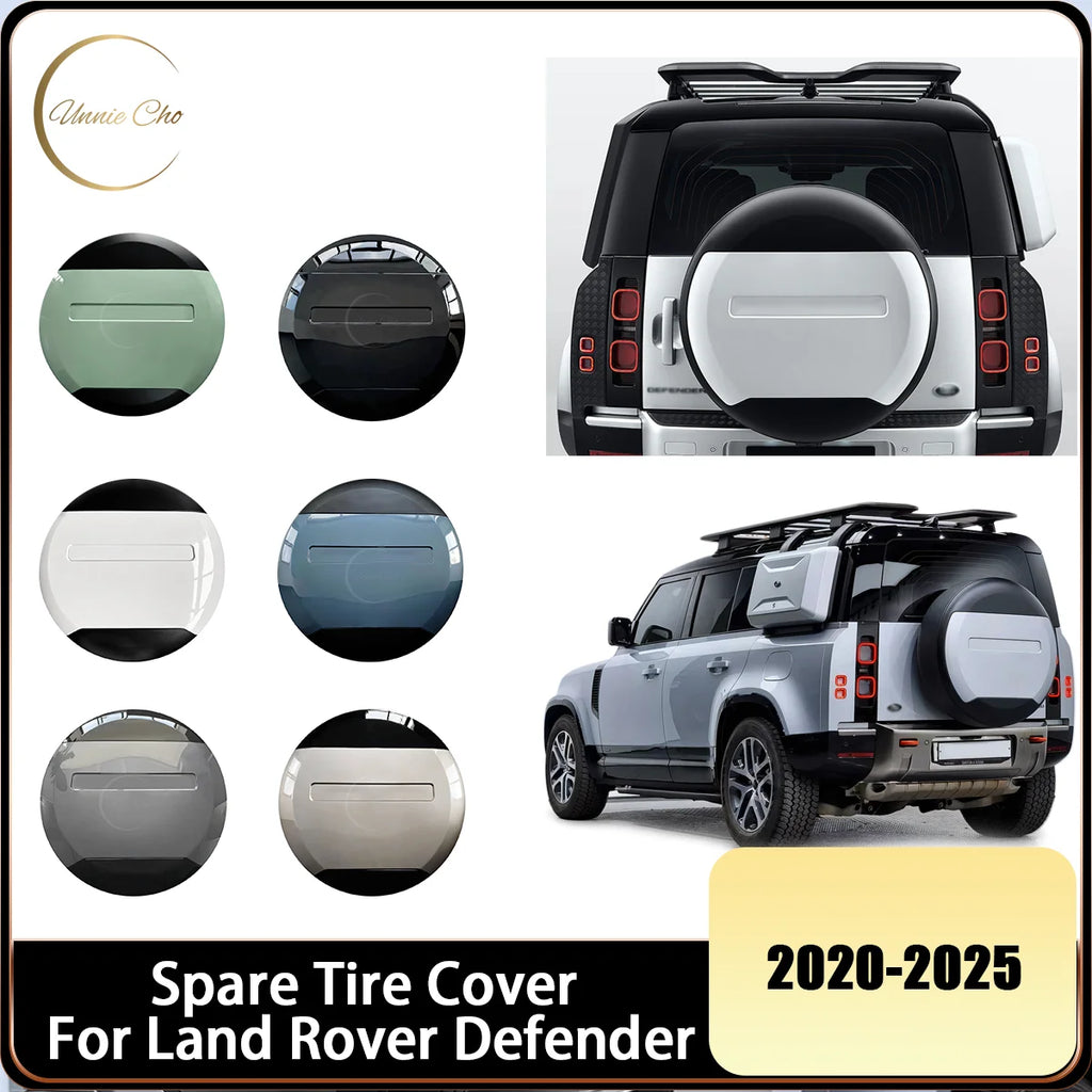 For Defender Tire Cover Spare Wheel Case for Land Rover Defender 110 Accessories Exterior 2020-2025 L663 90 130 Tyre Housing