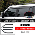 For Toyota Land Cruiser Prado LC 250 2024 2025,Lexus 550 gx Car Window Shelter from Rain Upgrade Exterior Decoration Accessories