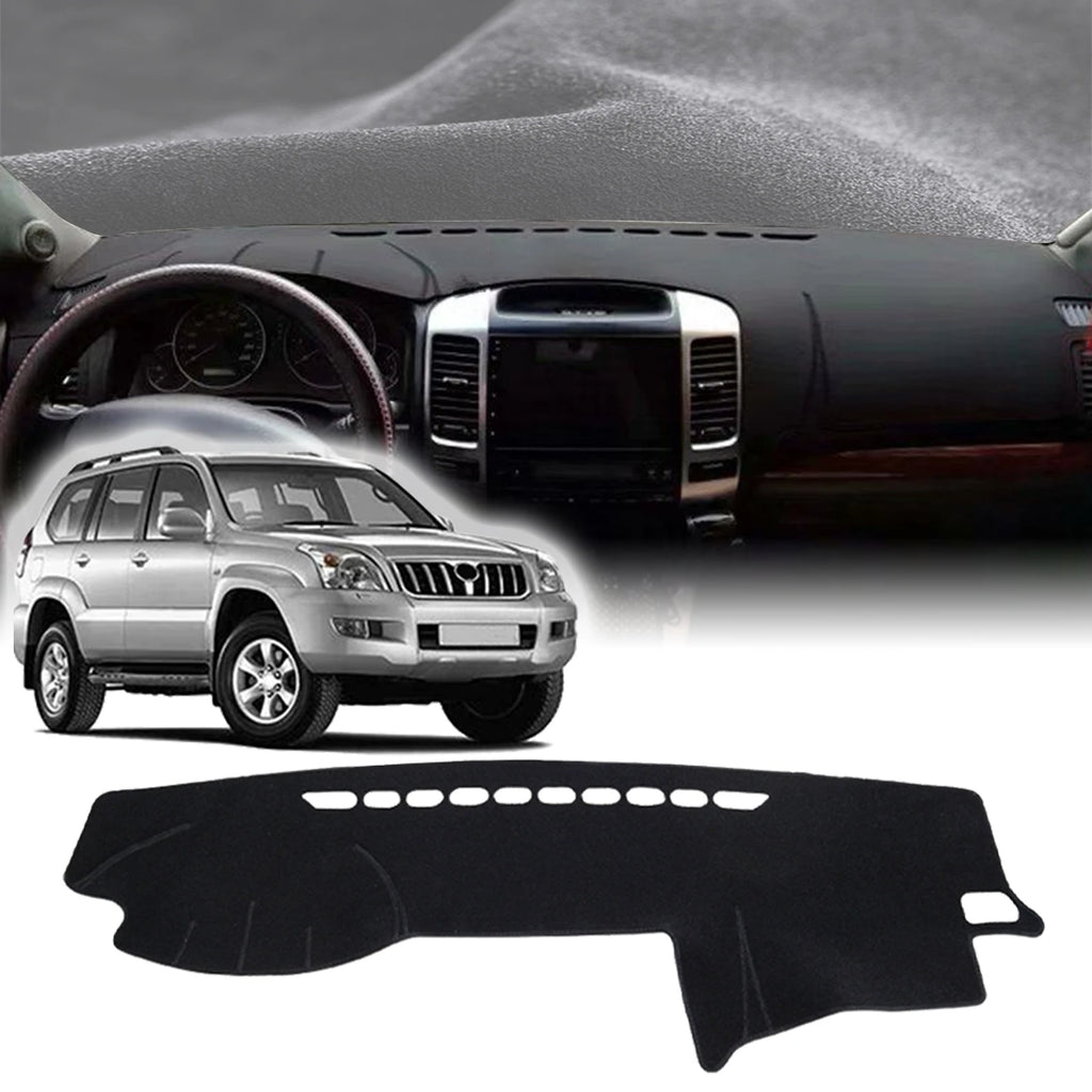 fit for Toyota Land Cruiser Prado 120 J120 2003-2009 Dashmat DashMat Sunshade Dashboard Cover Pad Protective Carpet Accessories