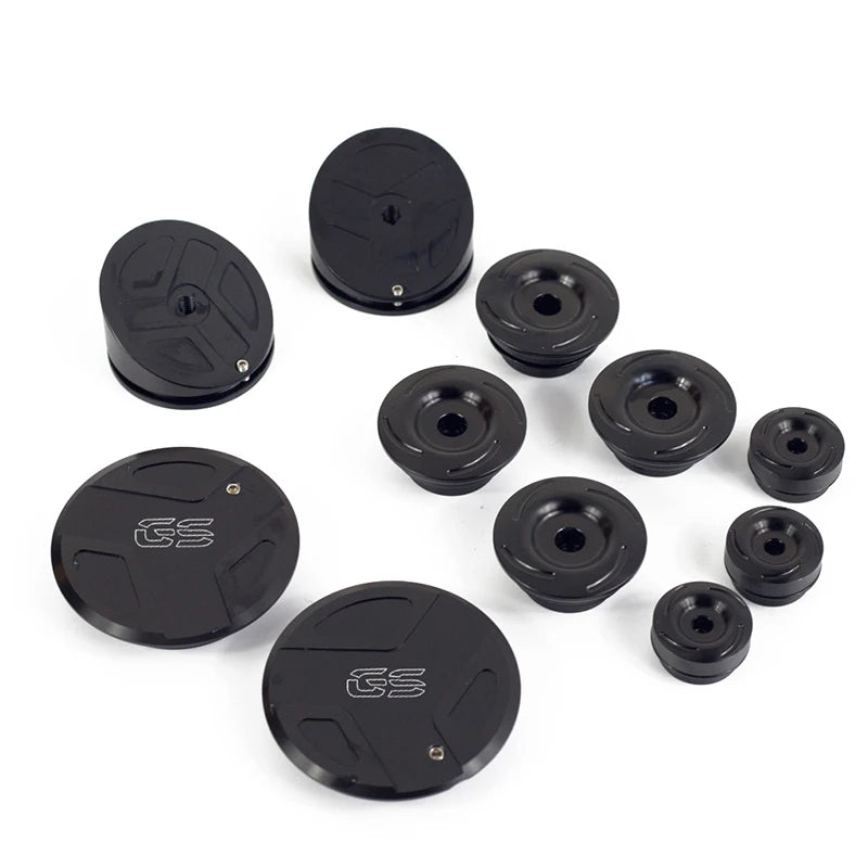 R 1250 GSA Frame Hole Swingarm Cover Caps Plug Decoration For BMW R 1200 GS LC 2012-2022, R 1250GS, R1250 GS Adventure 2018-2022