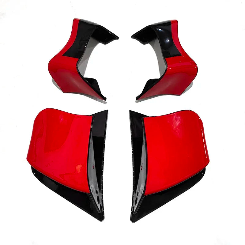 Fit For Ducati Panigale V4 V4S V4R SP 2022-2024 Motorcycle Accessories Fixed Wing Aerodynamic Winglets Spoiler Deflector Fairing