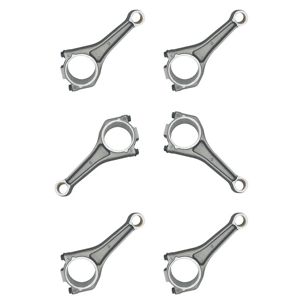 306PS Engine Connecting Con Rod New Set 3.0L 3.0 L T L6 GAS FOR JAGUAR LAND ROVER 2012-2021 LR041639LG F-PACE XE XF XJ DISCOVERY