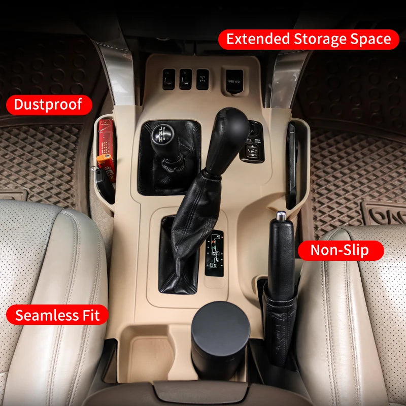 For 2003-2009 Toyota Land Cruiser Prado 120 LC120 Central Control Protective Cover Dust Proof Automotive Interior Accessories