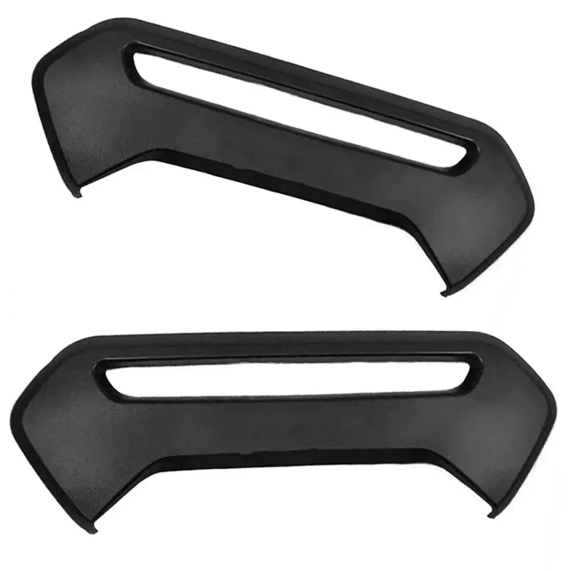 1Pcs Car Tail Gate Brake Light Cover Matte Black Tailgate Plate Cover Rear Door Cover Handle For Toyota Hilux Rocco 2021+