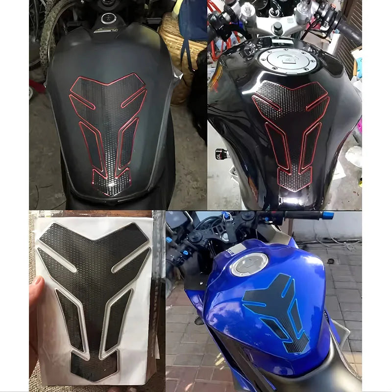 Fit For Ya@&maha YAMAHA MT MT-07 MT-09 MT07 MT09 FZ-07 FZ-09 3D fuel tank sticker cover pad motorcycle decorative decal sticker