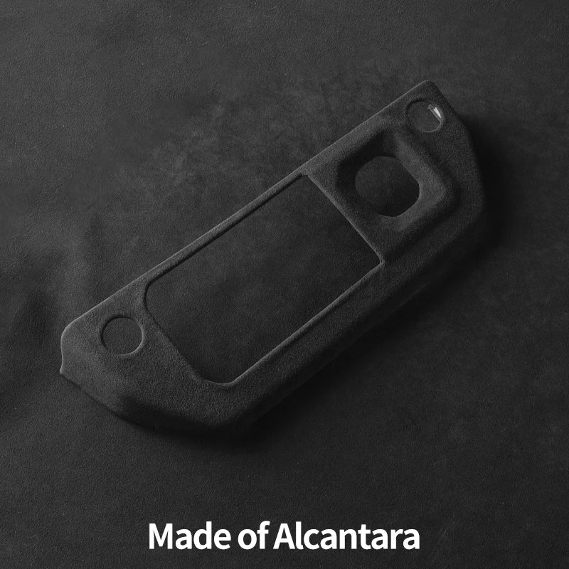 Made of Alcantara Suede Interior Central Gear Lever Console Lid Sheath Shell Cover For Land Rover DEFENDER 2020-2022 Accessories