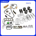 Engine Timing Chain Kit Crankshaft Con-rod bearing Piston Full Gasket Set For 2.0 T L AJ20D 204DTA 204DTD Land Rover Jaguar 2.0T