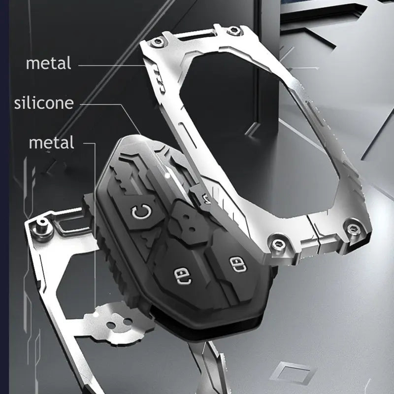 Key Case Cover For BYD Leopard 3 5 7 8 Ti3 Ti7 DENZA B5 B8 Remote Holder Keychain Accessories