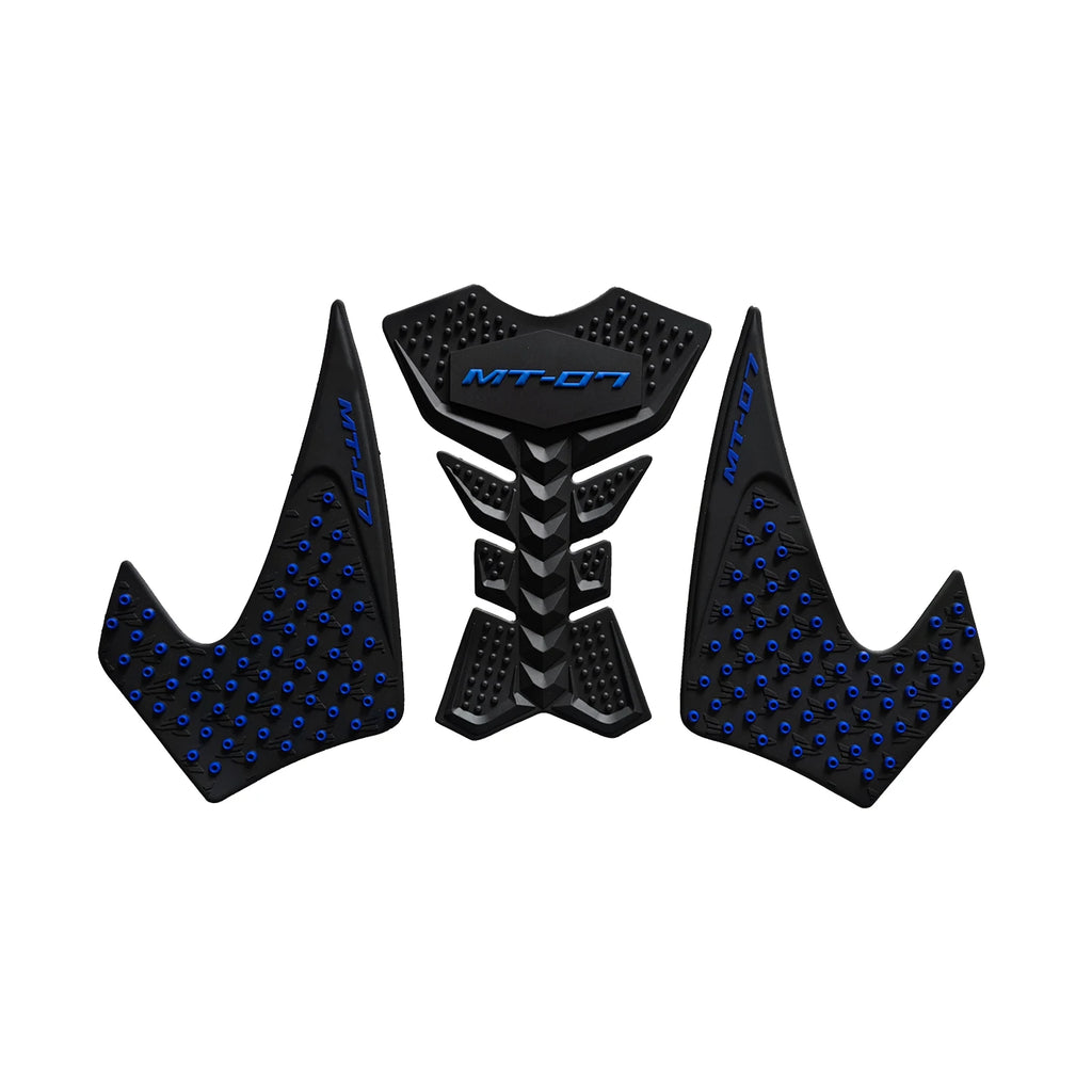 For YAMAHA MT07 FZ07 MT-07 MT FZ 07 2013 2014 2015 2016 2017 Motorcycle Fuel Tank Anti-skid Pad Knee pads Tank pad Side stickers