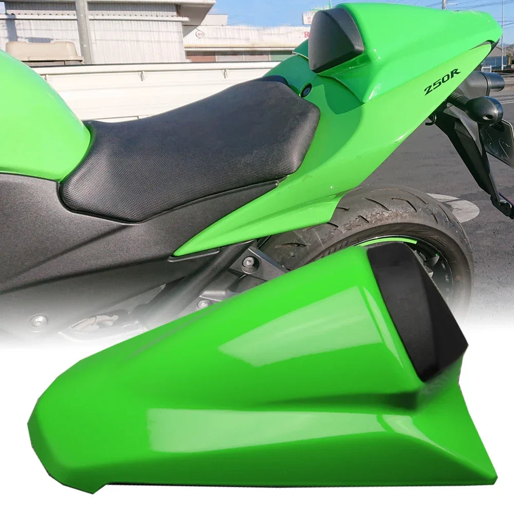 for Kawasaki Ninja 250 R 250R ZX250R EX250 Seat Cover Cowl Rear Tail Fairing Solo Motorcycle Part 2008 2009 2010 2011 2012 Green