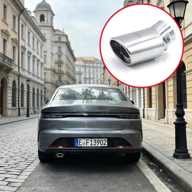 For BYD KING SEAL 5 CHAZOR DMi 2026 2025 2024 Exhaust Pipe Sleeve Tail Throat Muffler Tip Modification Accessories