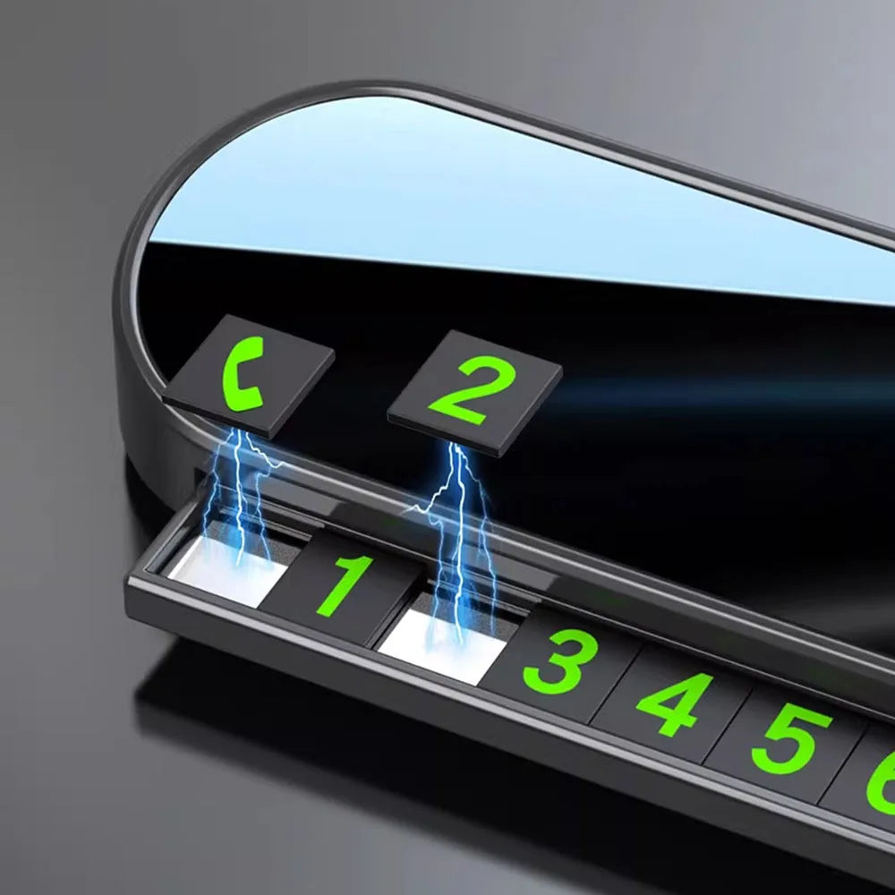 Night Light Parking Number Plate Automotive Modification Parts Move The Car Phone Sign For Rox Adamas 2026