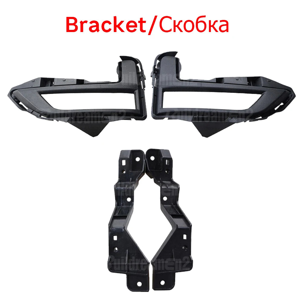 30W 4000LM Car Front Bumper LED Fog Light Assembly Harness Wire Bracket Cover For Nissan X-Trail Xtrail T32 2017 2018 2019 2020