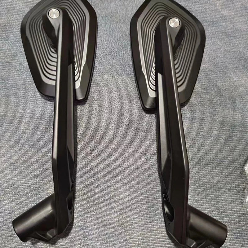 For Kawasaki Ninja ZX-14R Motorcycle Rearview Mirrors Wide Vision Aluminum Alloy Side Mirrors Anti-Shake Adjustable Casting