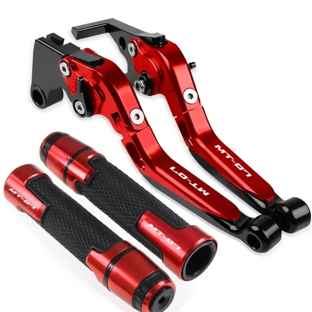 For Yamaha MT-07 FZ-07 MT 07 FZ07 MT07 FZ 07 2014-2025 Motorcycle CNC Adjustable Folding Extendable Brake Clutch Levers Handle