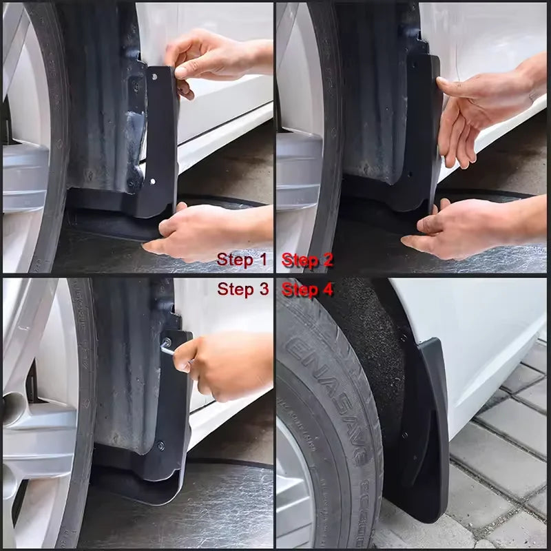 MudFlaps Front Rear Fender For BYD FANGCHENGBAO 8 DENZA B8 Leopard 8 2025 2026 Car Styling Car Mud Flaps Splash Guard Mudguards