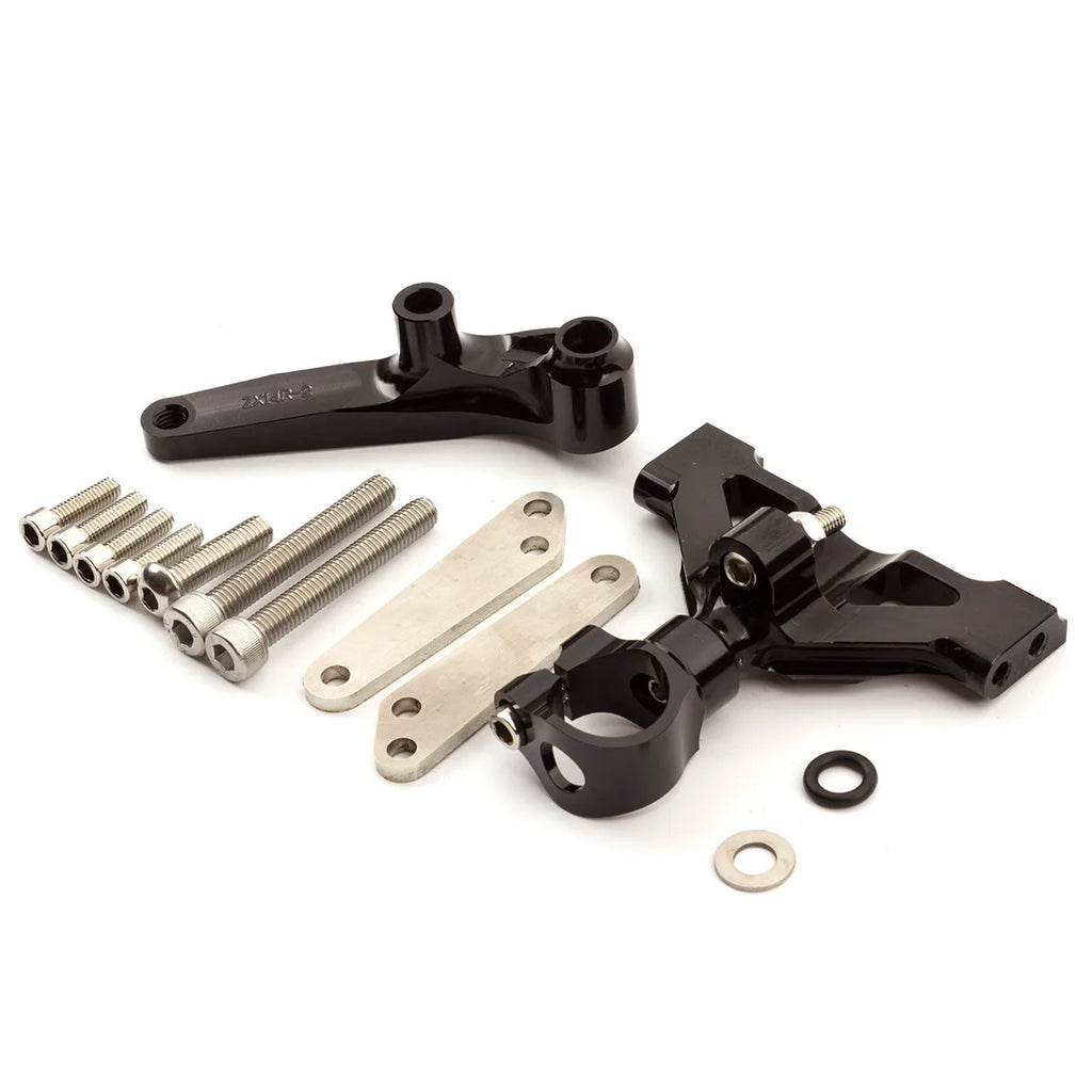 Steering Damper Stabilizer Bracket Mounting Kit for Kawasaki Ninja ZX14R ZZR1400 ZX-14R ZZR 1400 2006-2023 2007 2008 2009 2010