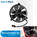 Motorcycle Radiator Fan Left Right Engine Cooler Cooling CoolFlow Fans Black Plastic For Panigale V4 2018-2021 2019 Accessories