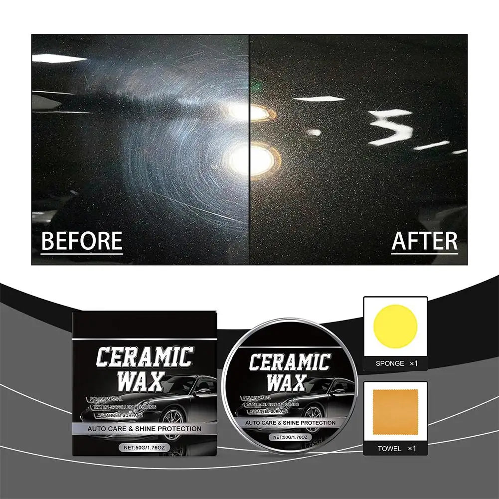 Car Coating Paint Polishing Agents Maintenance Wax Crystal Plating Coating Polish Auto Anti Scratch Repair Remover Wax Car Care