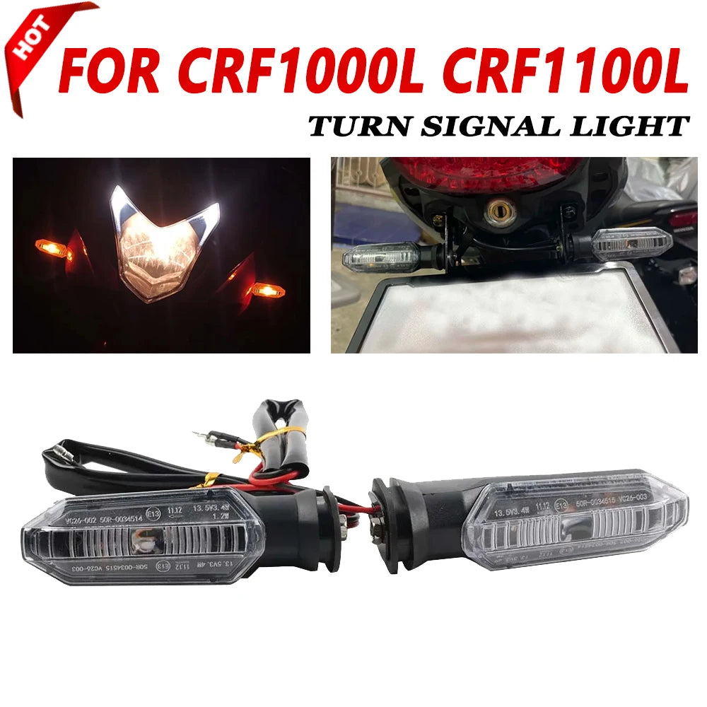 LED Turn Signal Light for HONDA CRF1100L CRF1000L AFRICA TWIN 1000 CRF 1100 L 1000L Motorcycle Flashing Signaling Indicator Lamp