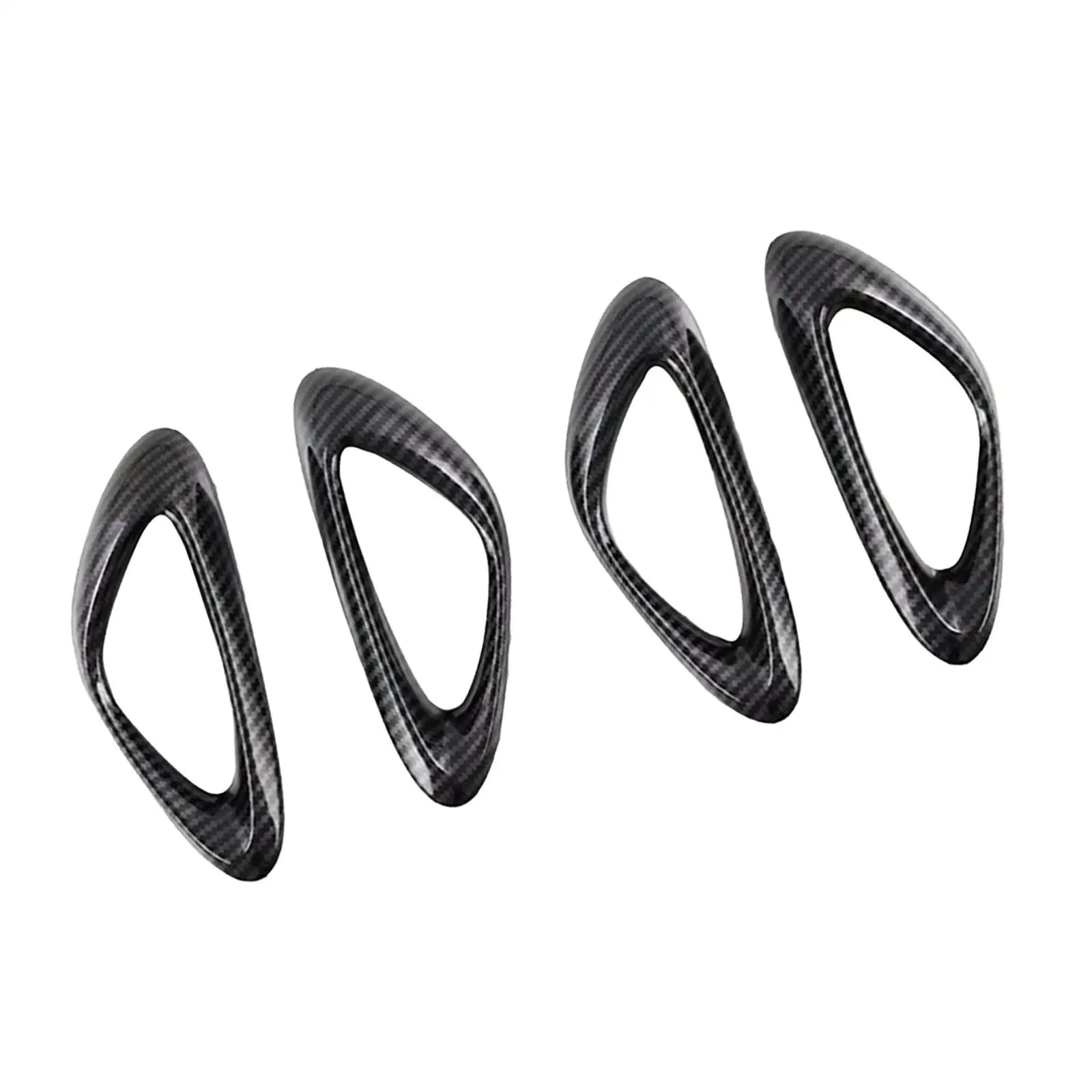 Car Interior Protection Accessory Black Carbon Fiber Easy to Mount Replacement Decorative Cover Stylish for Byd Seal Atto 4