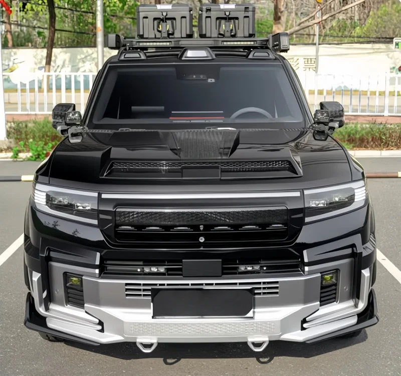 Car Front Grille Fit for BYD Leopard 8 Modified Auto Mountain Sea Sports Kit Car Grille Protective Cover Car Upgrade Parts