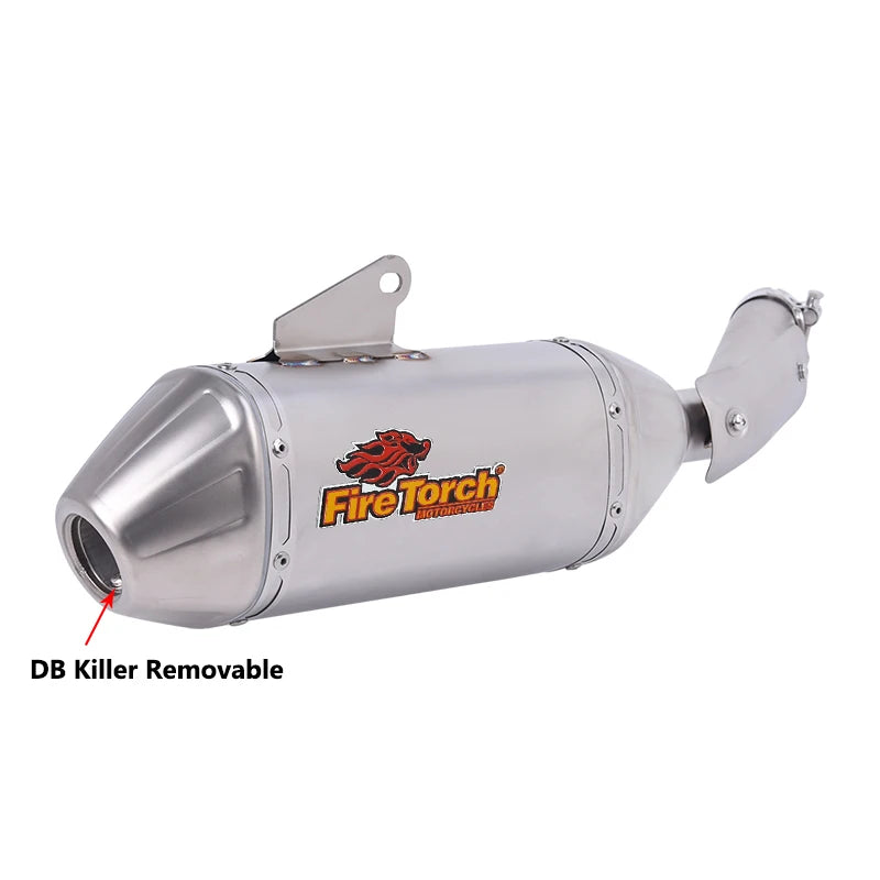 Slip On For Yamaha Tenere 700 Rally Edition 2019 - 2025 Motorcycle Exhaust Escape Systems Link Pipe Stainless Muffler DB Killer