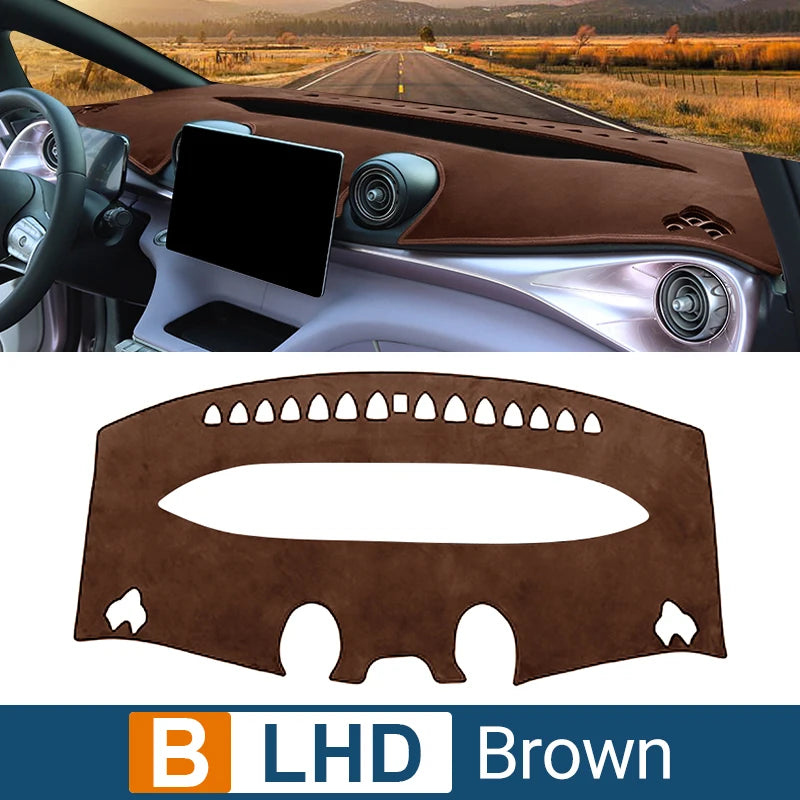 Car Accessories For BYD Dolphin 2021 2022 2023 2024 Dashboard Cover Avoid Light Pad Sun Shade Case Anti-UV Carpets Non-Slip Mat
