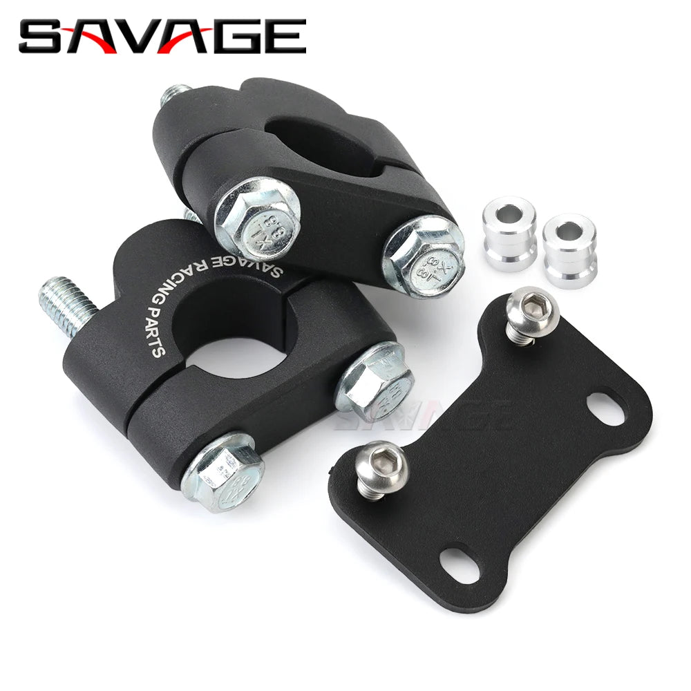 MT07 FZ07 Handlebar Riser Adapter For YAMAHA MT-07 FZ-07 MT FZ 07 2014-2020 Motorcycle Accessories Handle Bar Mount Clamp Risers