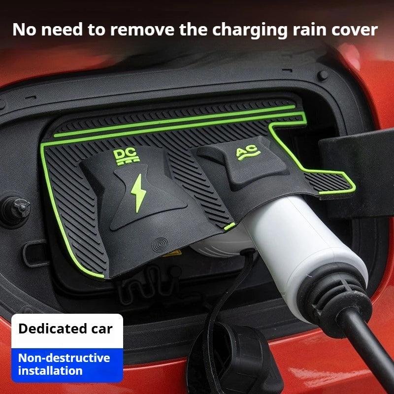 Waterproof Charging Port & Gun Cover for BYD Sealion 05 DM/EV 06 07 DMI/EV, Rain Dust Protector, Electric Car Accessories
