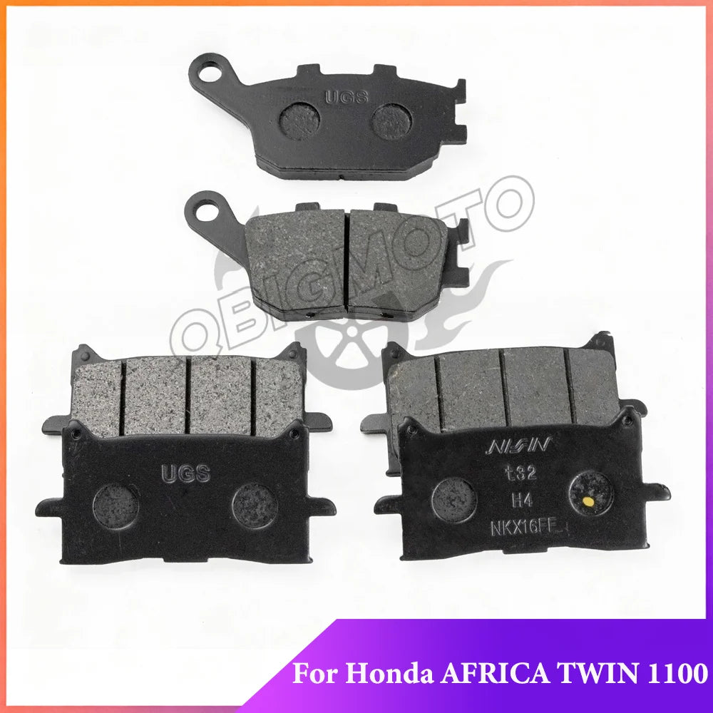 For Honda AFRICA TWIN 1100 CRF1100 2020 2021 2022 2023 2024 2025 Motorcycle Front Rear Brake Pads  For Honda AFRICA TWINCRF 1000