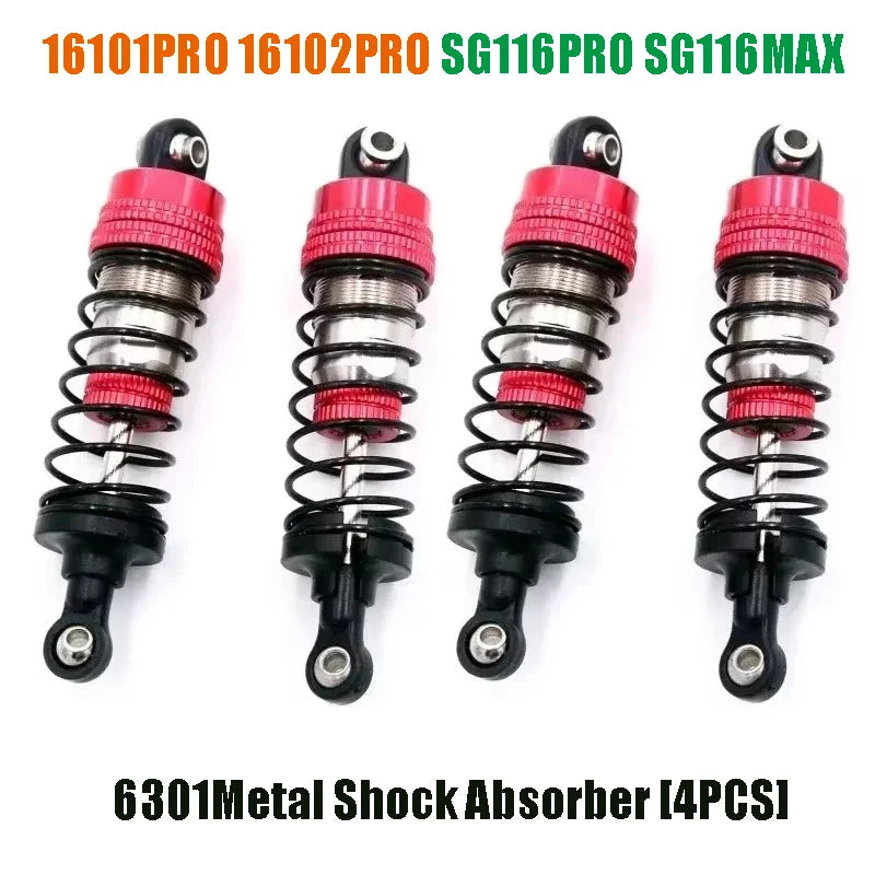 16102PROSCY 16101 PRO  SG116MAX RC Automotive Aluminum Parts Suspension Arm Steering Assembly Drive Shaft Gear Upgrade Metal Kit