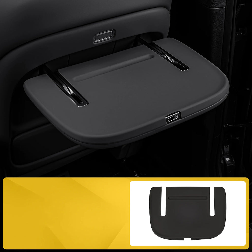For Jetour G700 2025 2026 Car Rear Seat Small Table Silicone Protective Pad Anti-Slip Mat Scratch-Resistant Interior Accessories