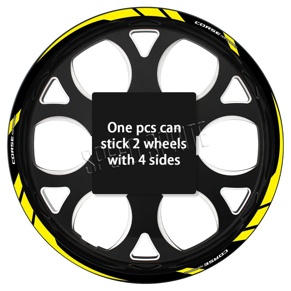 Wheel Sticker Rim Decal Hub Stripe Tape Accessories For Ducati monster 696 821 937 diavel multistrada 1260 1200 panigale v4 848