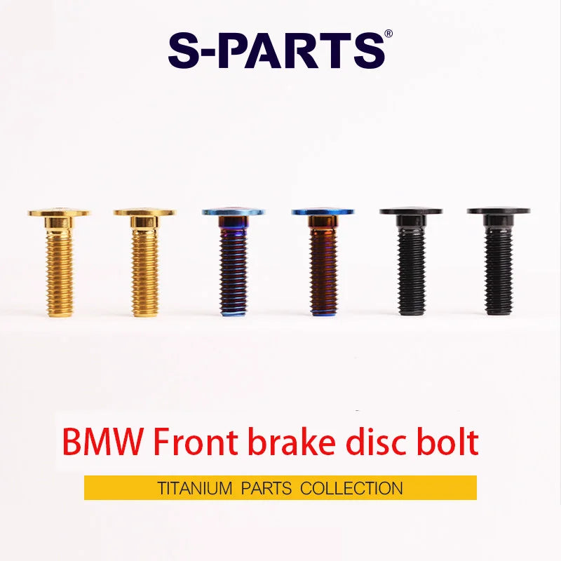 1PC Titanium Alloy A3 M8x27mm Front Brake Disc Screw Modified Parts Fit For BMW GS Brake Disc gs1200 1250