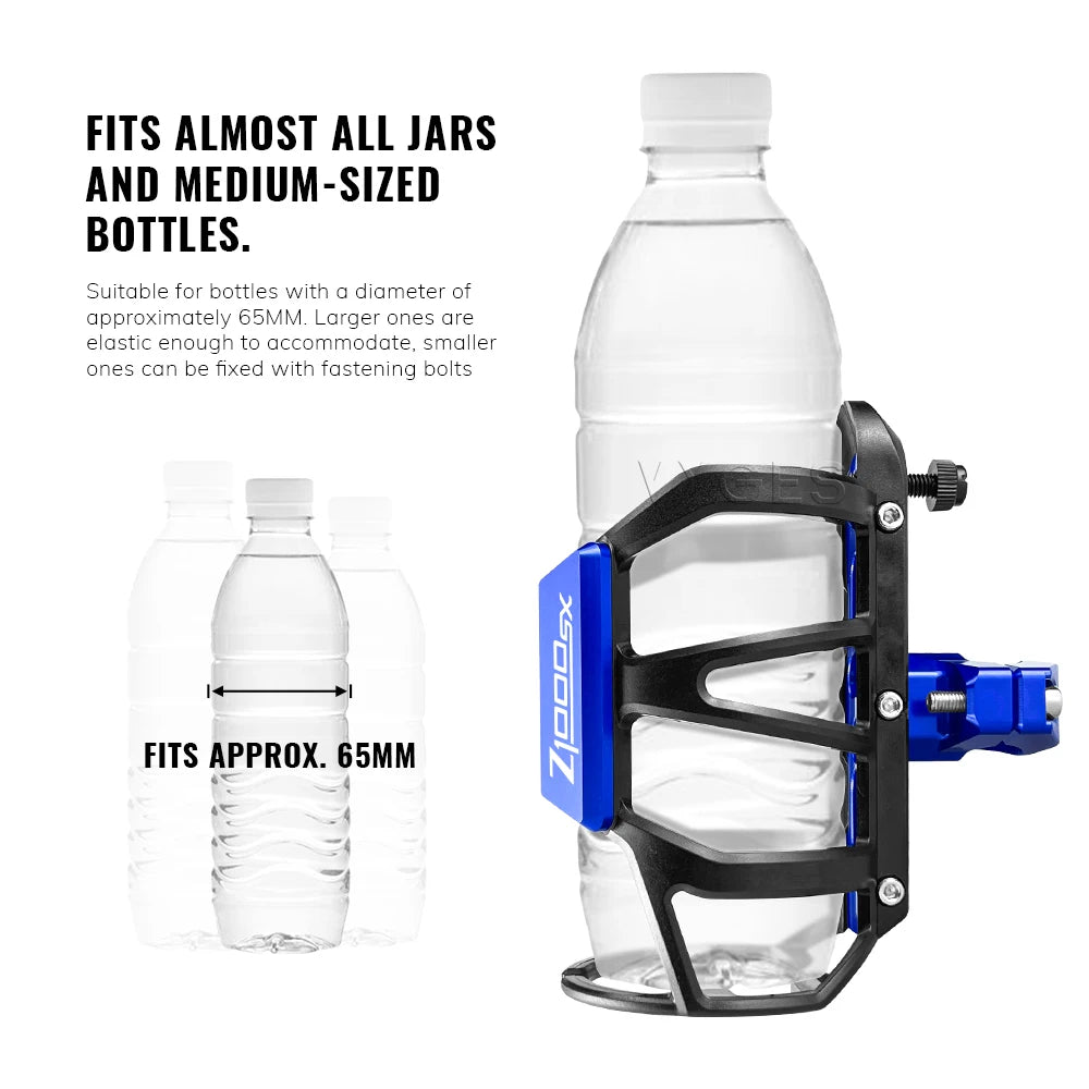Motorcycle Beverage Water Bottle Cage For Kawasaki NINJA Z1000SX Z 1000 SX Drinks Holder Water Cup Holder