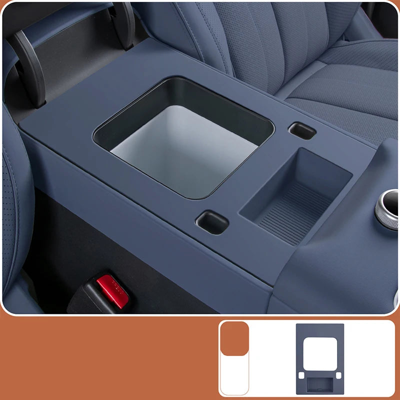For BYD Leopard Titanium 7 2025 2026 Car Styling Armrest Box Cover Interior Center Console Armrest Protective Cover Accessories