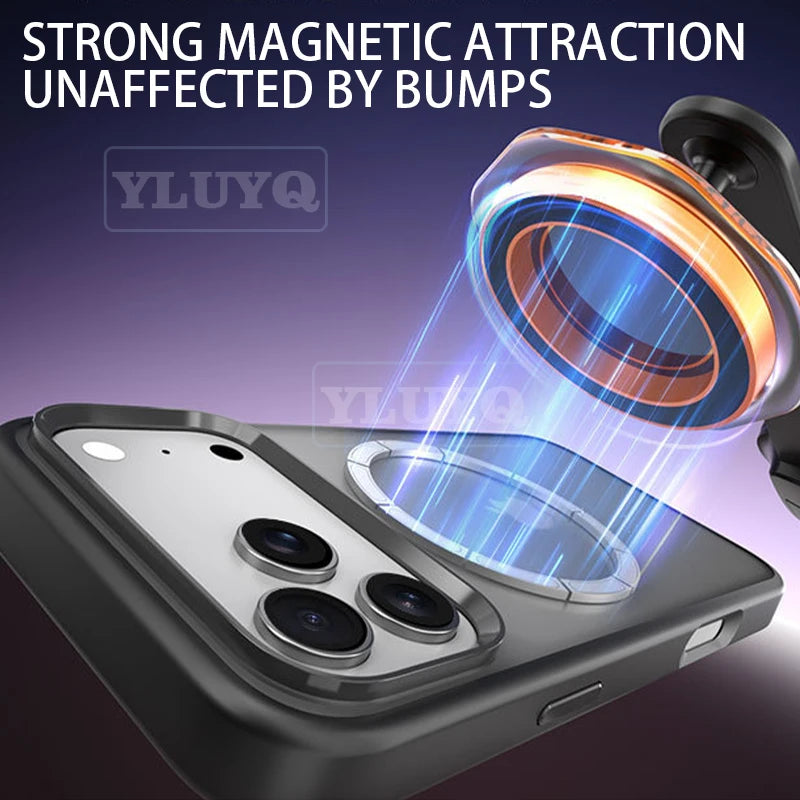 For BYD Denza B5 8 Leopard Car Phone Holder Leopard 5 8 Gravity Magnetic Navigation Mount 360° Adjustable Car Accessory