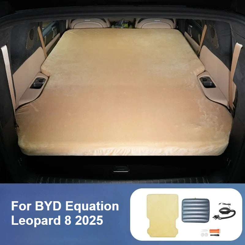 For BYD Equation Leopard 8 Inflatable Bed Trunk Sleeping Mat Outdoor Camping Car Travel Mattress Modification Accessories